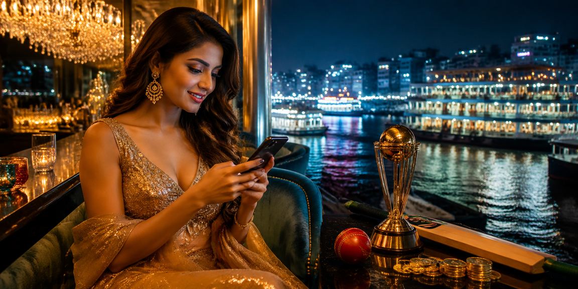 ঢাকায় বিচ থিমে ক্রিকেট বেটিং ইন্টারফেস